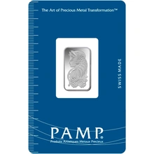PAMP 5 Γραμμάρια - Μπάρες από Ασήμι