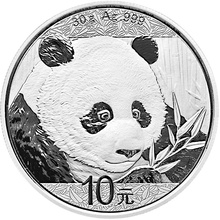 Ασημένιο νόμισμα - Κινέζικo πάντα 2018 - 30 γρ.