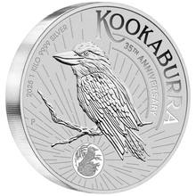 2025 Ασημένιο Νόμισμα Australian Kookaburra ενός κιλού