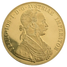 Νόμισμα Αυστρίας 4 Δουκάτα 1915