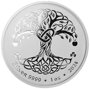 2024 Trees of Life1 ουγγιά Ασήμι (Round)