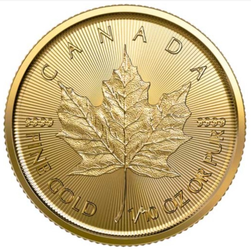 Χρυσό Νόμισμα Καναδά 2023 - 1/10 Ουγγιάς