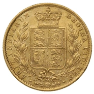 1868 Χρυσή Λίρα Αγγλίας – Bικτώρια Νέα Κεφαλή - Ασπίδα