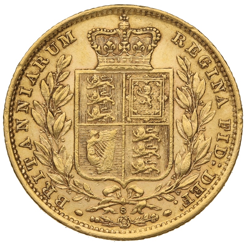 1882 Χρυσή Λίρα Αγγλίας – Bικτώρια Νέα Κεφαλή - Σ
