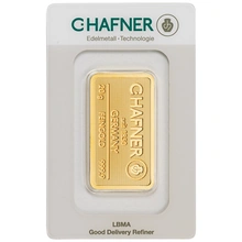 C. Hafner 20 Γραμμαρίων - Minted Μπάρα Χρυσού