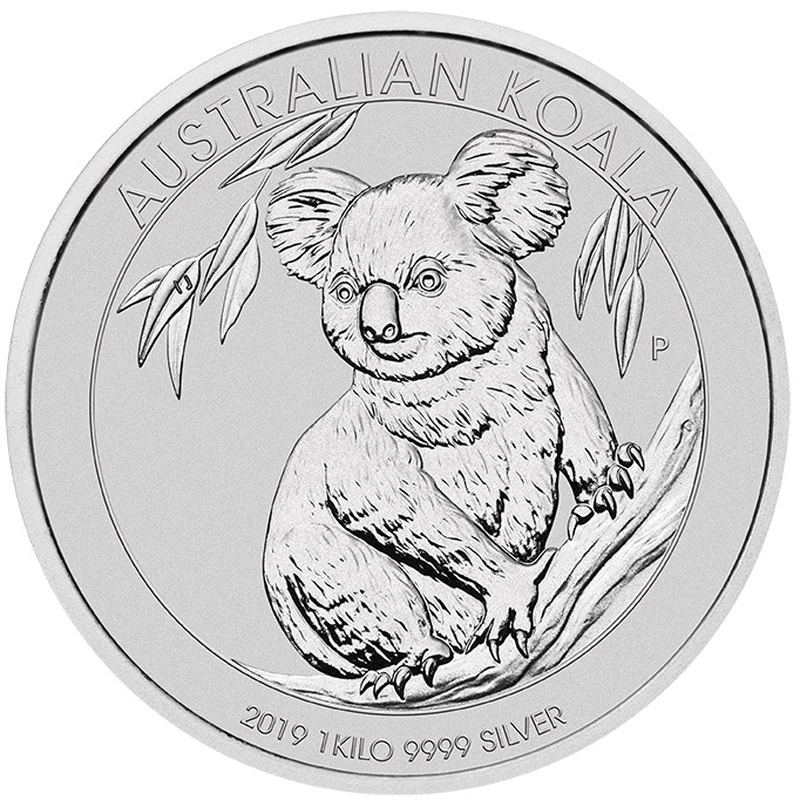 Ασημένιο Νόμισμα - Αυστραλιανό Κοάλα 2019 - 1 κιλό