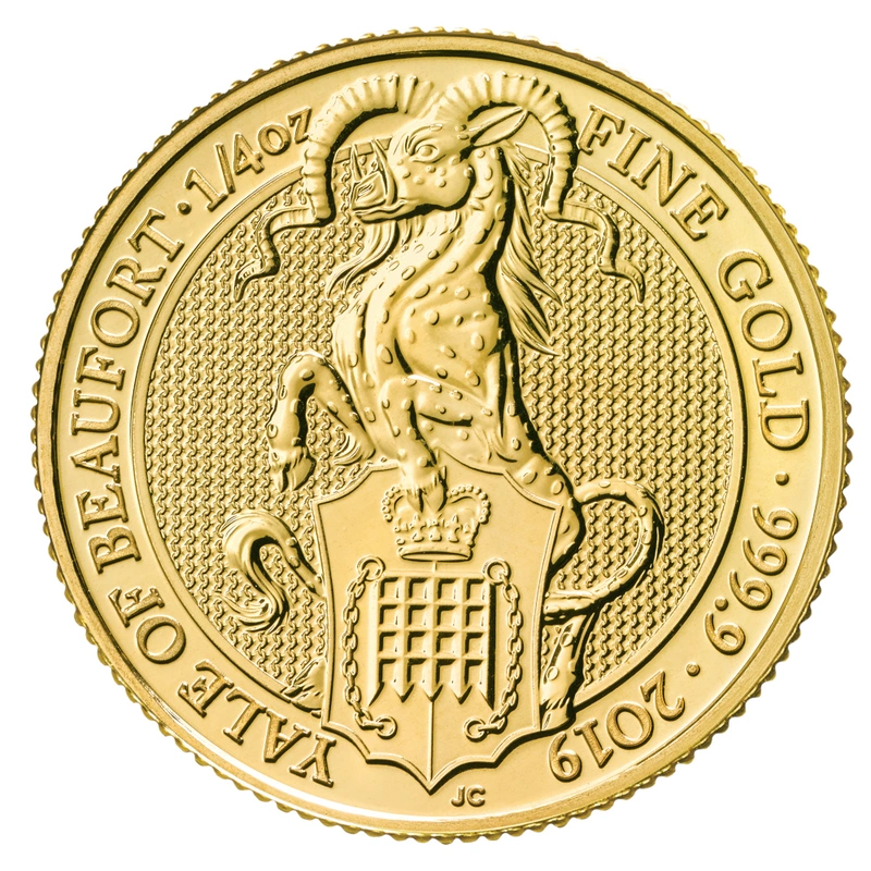 Yale of Beaufort - Χρυσό Νόμισμα - 1/4 ουγγιά
