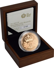 2010 - £5 Χρυσή Λίρα - Αποκατάσταση της Μοναρχίας