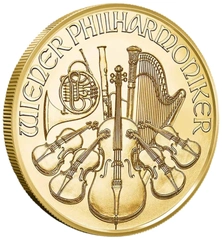 Χρυσό Νόμισμα Philharmonic Αυστρίας 2026 1/4 Oυγγιάς