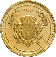 1986  Σετ 3 Χρυσές Αγγλικές Λίρες
