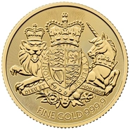 2025 Χρυσό Νόμισμα Royal Arms - 1/10 της ουγγιάς