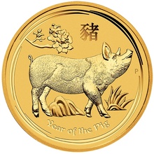Χρυσό Νόμισμα - Έτος του Χοίρου - Perth Mint - 2 ουγγιές
