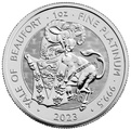 2023 Yale of Beaufort - Νόμισμα από Πλατίνα 1 ουγγιά Tudor Beasts