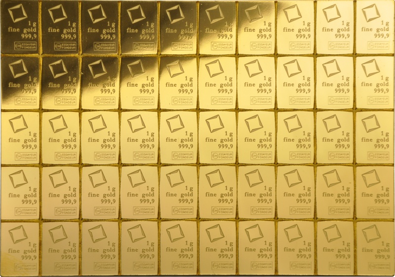 CombiBar 50 Γραμμάρια - Μπάρες Χρυσού