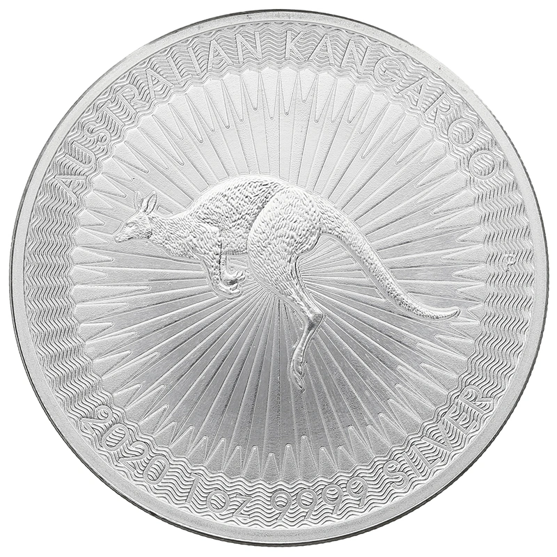 2020 1oz Silver Australian Kangaroo Coin