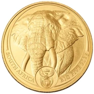 2025 Χρυσό Νόμισμα Elephant - Big Five Series - 1 ουγγιά