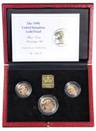 1998 Σετ 3 Χρυσές Αγγλικές Λίρες