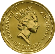 Australian Nugget 1990 - 1 ουγγιά