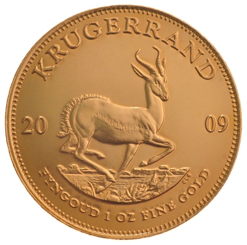2009 Krugerrand Gold Coin 1oz