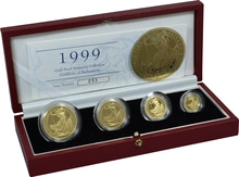 1999 Συλλεκτικό Σετ - 4 νομίσματα Αγγλίας