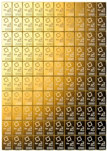 100 x 1g Μπάρες από Χρυσό - CombiBar