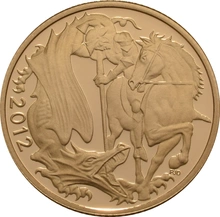 2012 Σετ 4 Χρυσές Λίρες Αγγλίας Proof