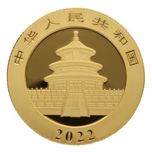 Χρυσό νόμισμα - Κινέζικo πάντα 2022 - 8 γρ.