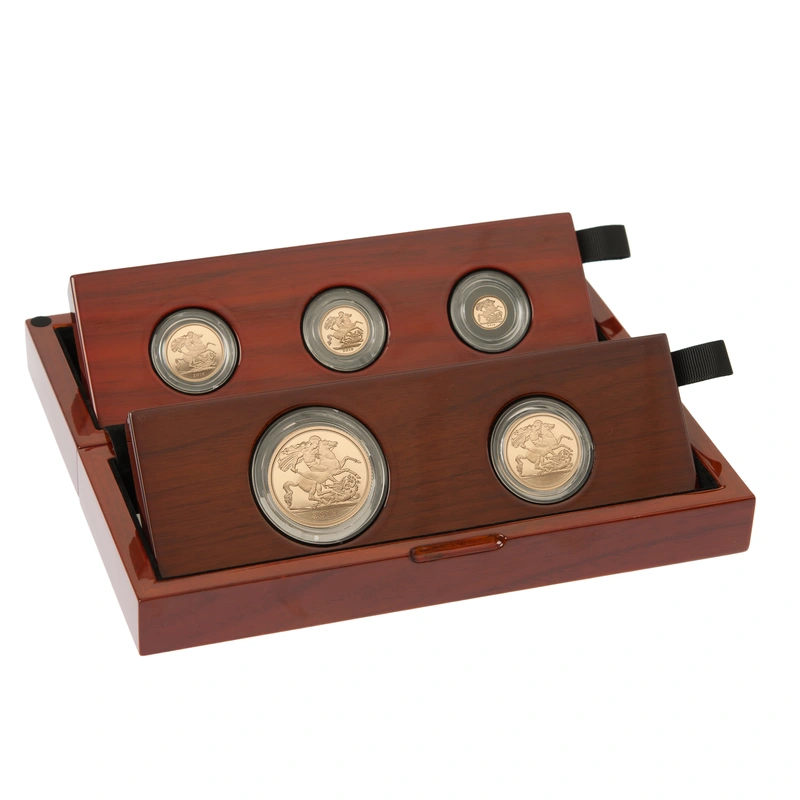 Σετ 5 Χρυσές Λίρες Αγγλίας 2019 - Proof