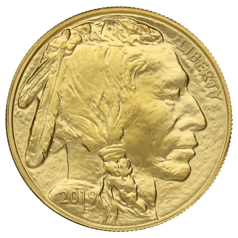 Χρυσό Νόμισμα Αμερικάνικος Βούβαλος 2019 - 1 ουγγιά