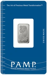 PAMP 5 Γραμμάρια Μπάρα από Πλατίνα