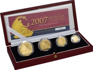 2007 Συλλεκτικό Σετ - 4 νομίσματα Αγγλίας