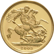 2003 Σετ 3 Χρυσές Αγγλικές Λίρες