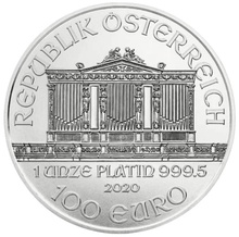 Πλατηνένιο Νόμισμα Φιλαρμονικής Αυστρίας 2022 - 1 ουγγιά