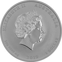 Ασημένιο Νόμισμα - Έτος του Χοίρου - Perth Mint - 1 ουγγιά