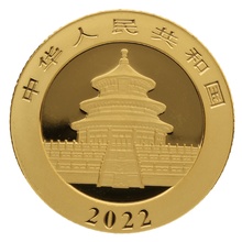Χρυσό νόμισμα - Κινέζικo πάντα 2022 - 3 γρ.