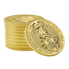 2019 Yale Of Beaufort - Χρυσό Νόμισμα - Queens Beast - 1 ουγγιά