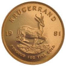 Χρυσό Νόμισμα Krugerrand 1981 - 1 ουγγιά