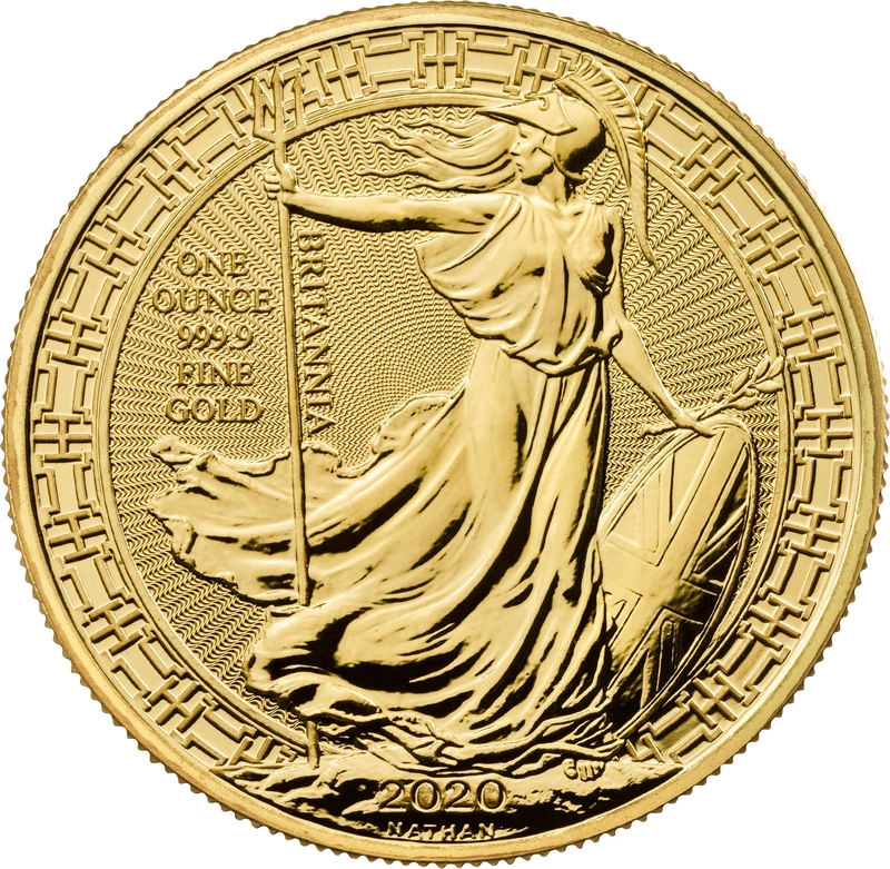 2020 1oz Gold Britannia (Oriental Border) Coin