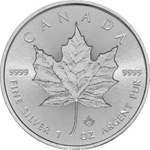 Ασημένιο Νόμισμα του Καναδά - Maple Leaf Incuse Coin - 2018