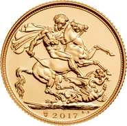 2017 Χρυσή Αγγλική Λίρα