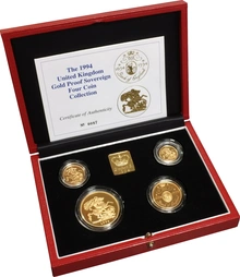 1994 Σετ 4 Χρυσές Λίρες Αγγλίας (Proof)