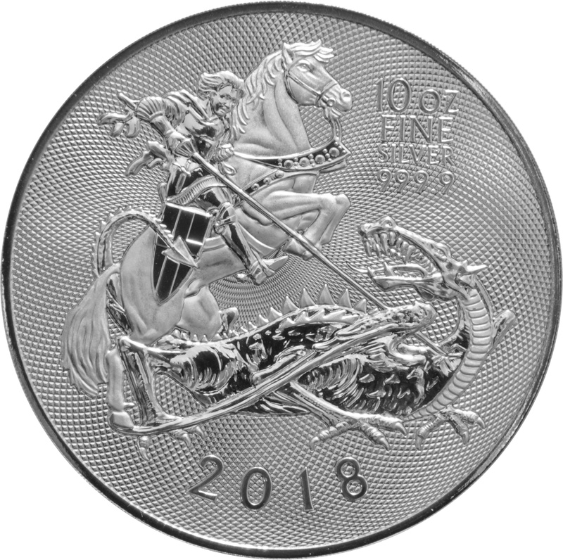 2018 Valiant 10oz Ασημένιο Νόμισμα - Βασιλικό Νομισματοκοπείο