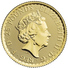 Χρυσό Νόμισμα της Αγγλίας 2022 - 1/4 Ουγγιά