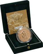 2004 Πενταπλή Χρυσή Αγγλική Λίρα (Uncirculated)