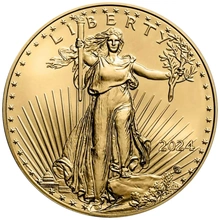 2024 Χρυσό Νόμισμα Η.Π.Α. Eagle - 1 ουγγιά