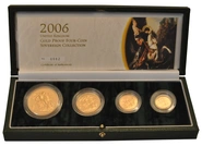 2006 Σετ 4 Χρυσές Λίρες Αγγλίας (Proof)