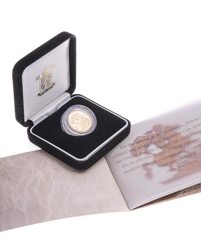 2006 Proof Gold Sovereign Boxed
