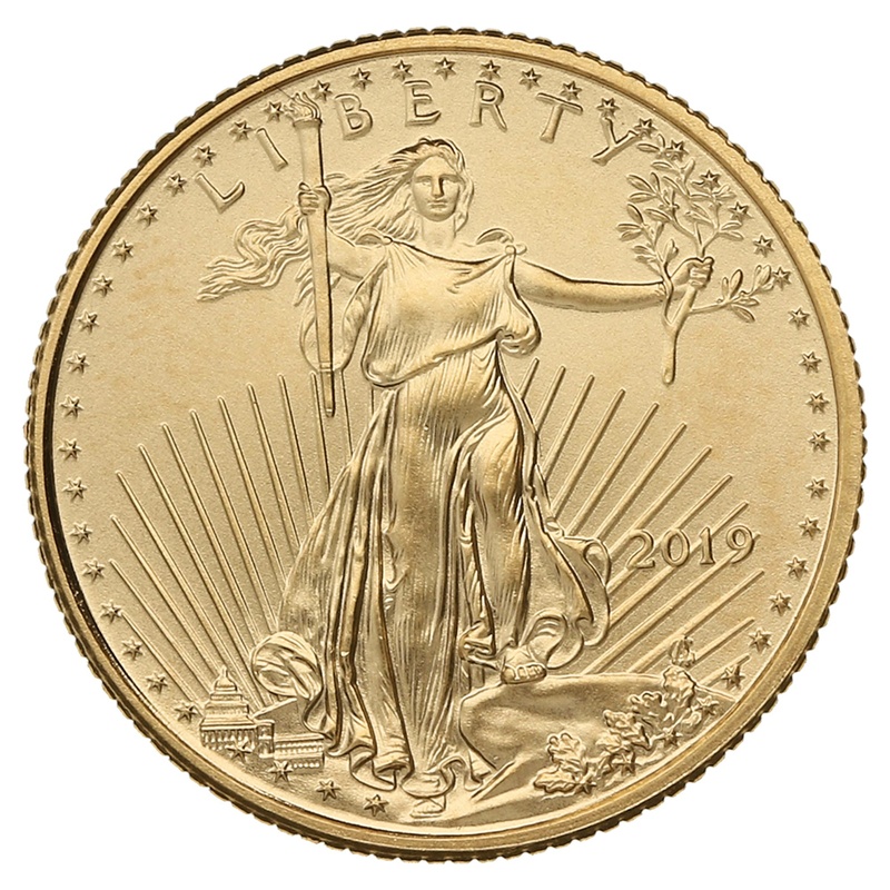 Χρυσό Νόμισμα των Η.Π.Α. - 1/10 ουγγιά - 2019