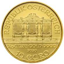 Χρυσό Νόμισμα Αυστρίας 2020 - 1/10 ουγγιά - Σε συσκευασία δώρου