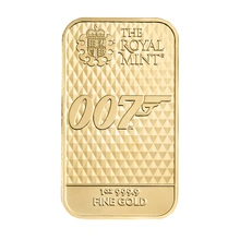 Χρυσή μπάρα 1 ουγγιά - James Bond 007 - Diamonds are Forever